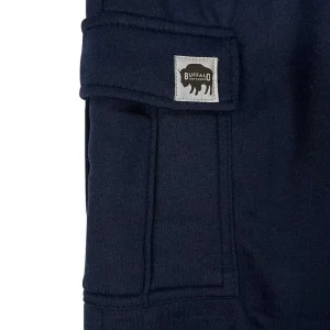 Buffalo Outdoors Pants^® Workwear Fleece Cargo Pants-Navy Blue