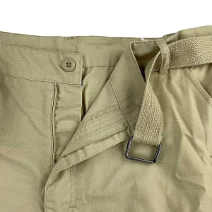 Buffalo Outdoors Men's Shorts^® Workwear Men's Ripstop Cargo Short With Belt- Khaki