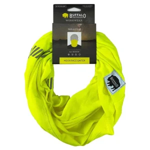 Buffalo Outdoors Face Covers^® Workwear Neck/Face Gaiter-Hi-Vis Yellow