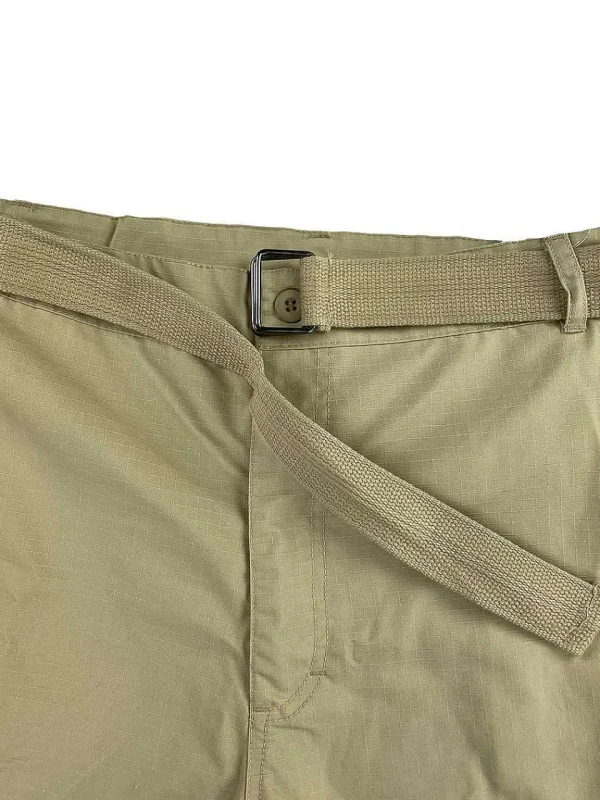 Buffalo Outdoors Men's Shorts^® Workwear Men's Ripstop Cargo Short With Belt- Khaki