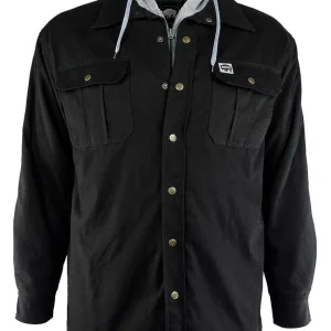 Buffalo Outdoors Men's Jackets^® Workwear Canvas Buffalo Work Jacket-Black