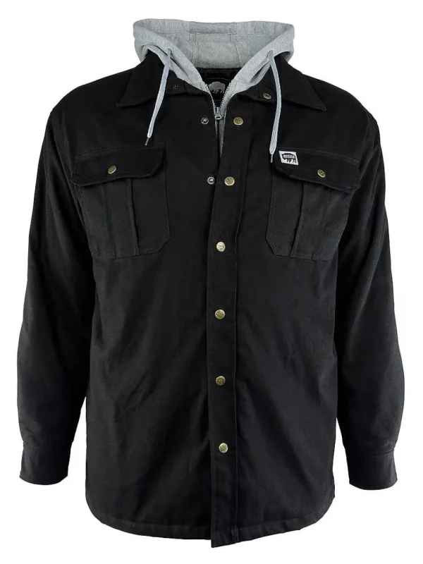 Buffalo Outdoors Men's Jackets^® Workwear Canvas Buffalo Work Jacket-Black