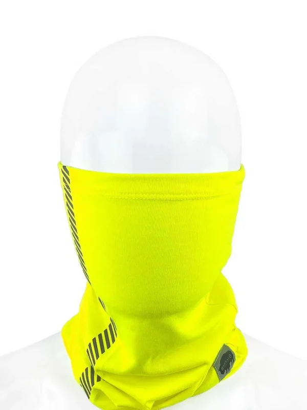 Buffalo Outdoors Face Covers^® Workwear Neck/Face Gaiter-Hi-Vis Yellow