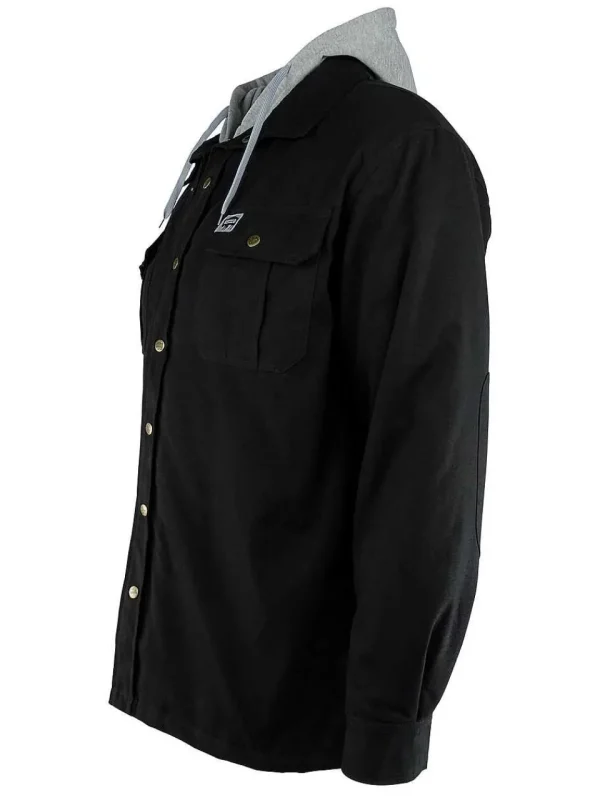 Buffalo Outdoors Men's Jackets^® Workwear Canvas Buffalo Work Jacket-Black